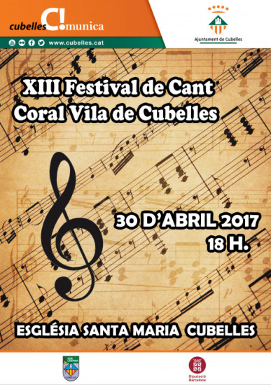 Cartell Festival cant coral 2017