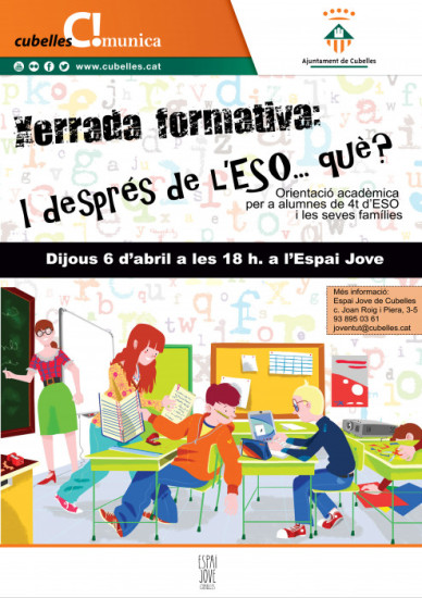 Cartell I després de l'ESO, què?