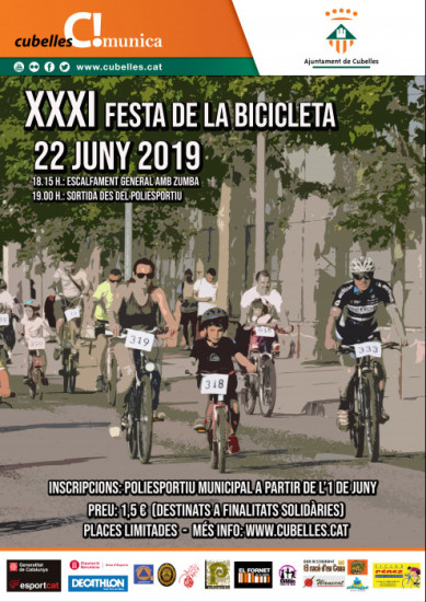 Cartell festa bicicleta 2019