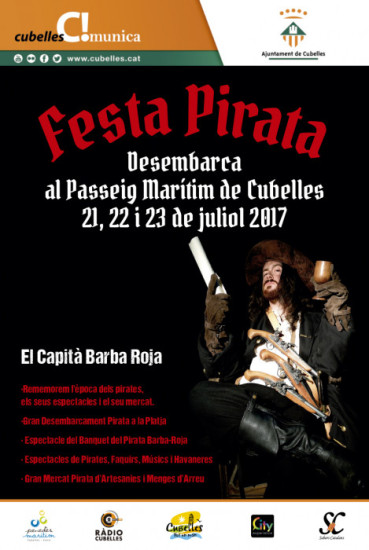 Cartell Festa Pirata 2017
