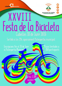 Portada flyer festa bicicleta 2016