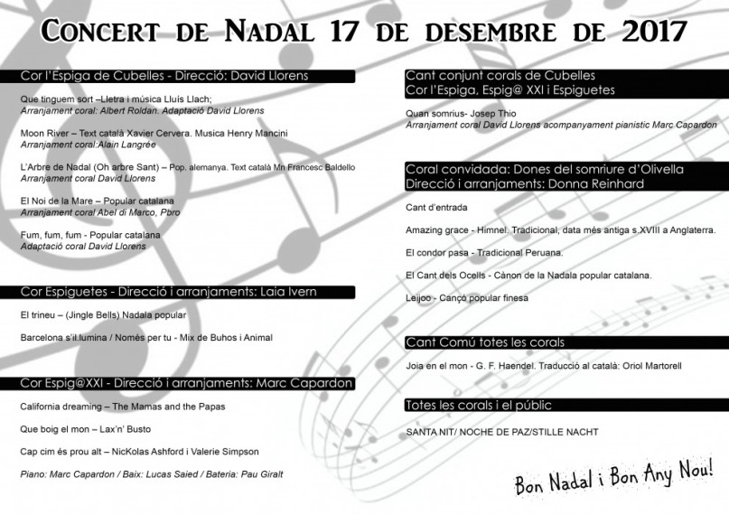 Concert Nadal Cor Espiga 2017