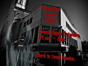 Resultado de imagen de tunel del terror cubelles 2016