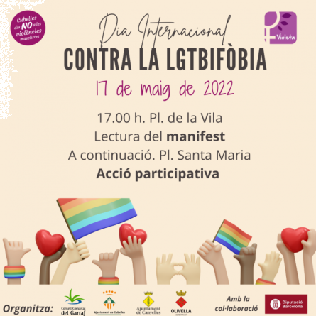 17M22 contra lgtbifòbia_cartell