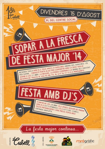 Sopar a la fresca FM 14