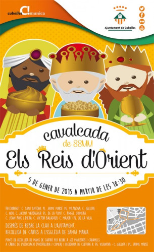 Cartell Cavalcada Reis 2016