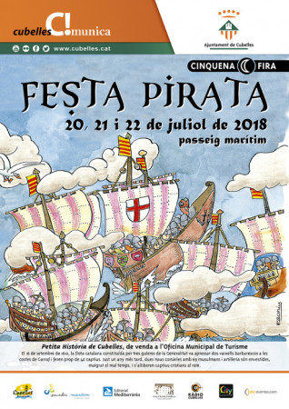 Cartell Festa Pirata 2018