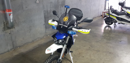 Moto elèctrica Policia Local