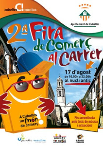 Cartell 2a Fira Comerç carrer
