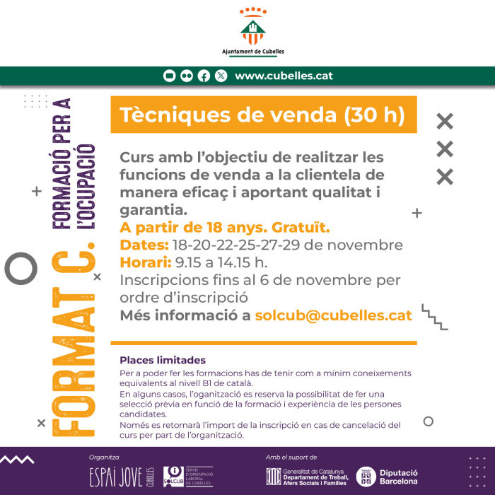 Format C 2024 - Tècniques de venda