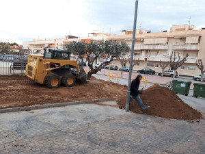 Obres plaça David Albet