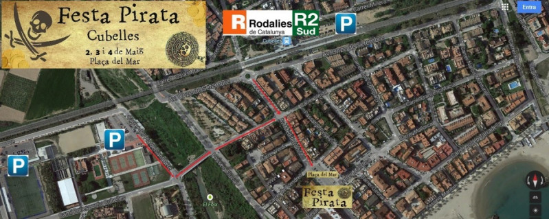 Plànol i aparcaments