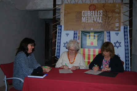 Moment de la signatura
