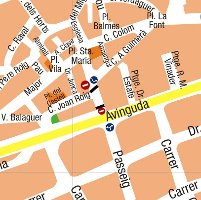 Afectacio transit web