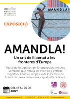 Exposició Amandla cartell
