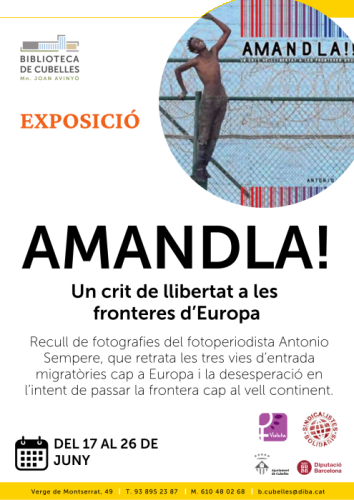 Exposició Amandla cartell