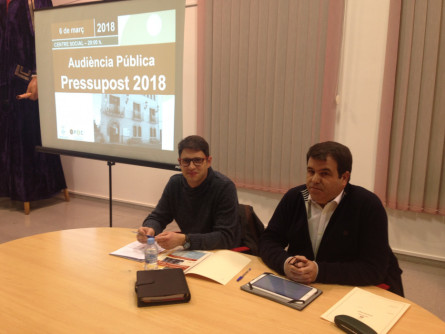 Raül Mudarra (esquerra) i José M. Ardila
