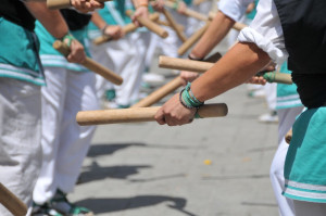 Ball bastons