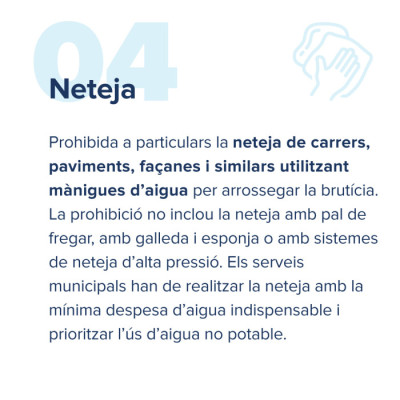 Ban campanya aigua