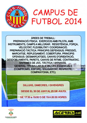 Campus estiu futbol 2014