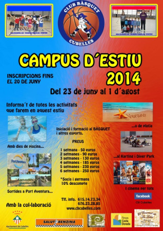 Campus estiu'14 Basquet