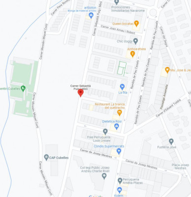Carrer de Sebastià Puig i Miró (Google maps)