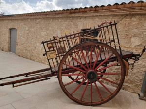 Carro de pagès antic restaurat