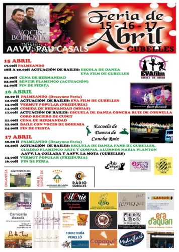 Cartell Feria d'Abril