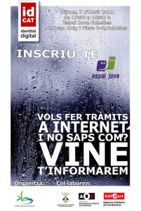 Cartel idcat cubelles