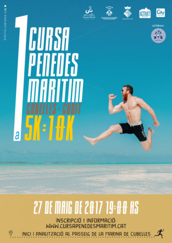 Cartell 1a cursa Penedès Marítim Moritz