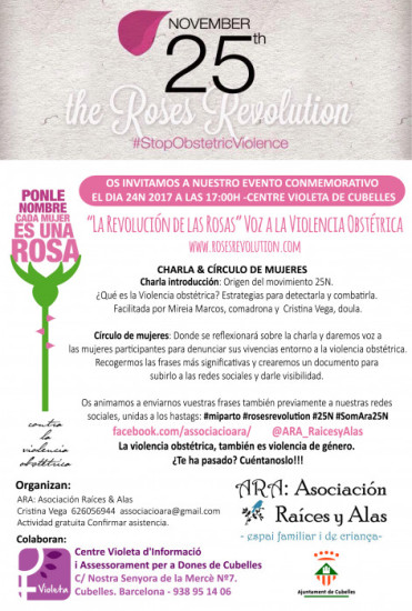 "La Revolució de les Roses" 25N