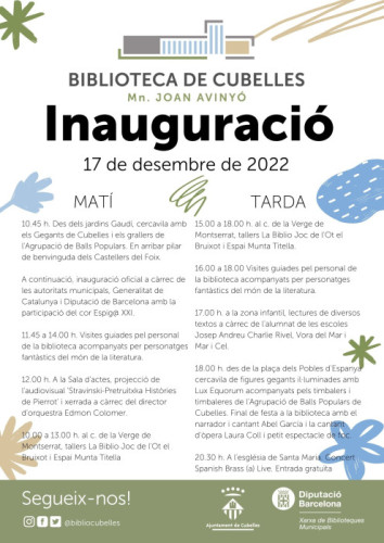 Inauguració biblioteca