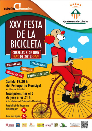 Cartell Festa Bicicleta 2013