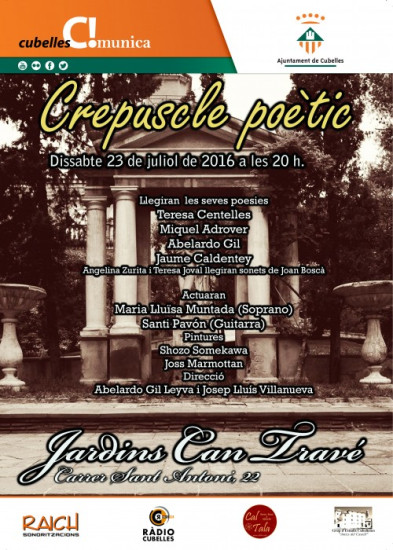 Cartell crepuscle poètic 2016