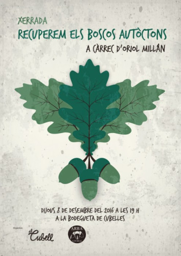 Cartell xerrada Cubell 2016