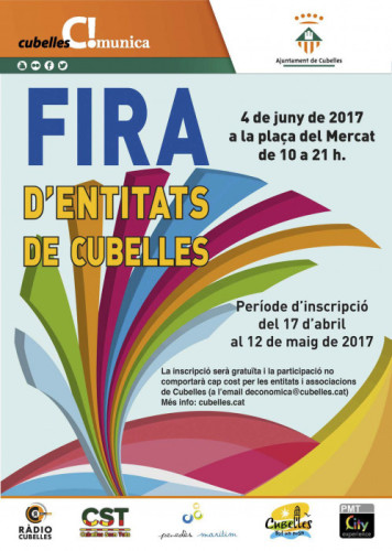 Cartell inscripció Fira Entitats