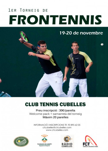 Cartell I Torneig Frontó 2016