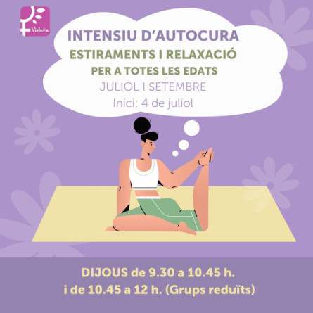 Intensiu autocura juliol-setembre 2024