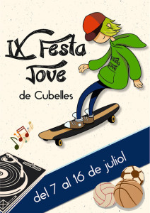 Cartell Festa Jove 2017
