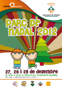 Cartell parc de nadal 2012
