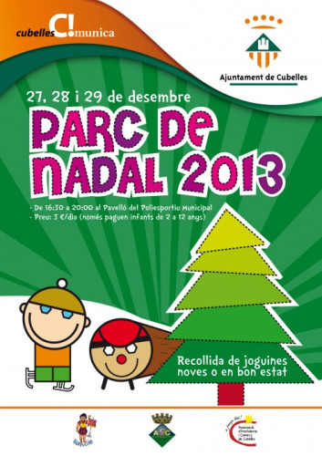 Cartell Parc de Nadal 2013