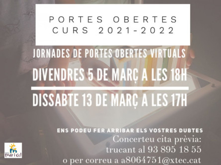 Cartell Portes Obertes Mar i Cel