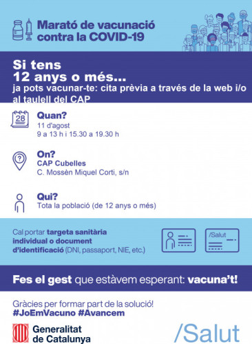 Vacunació Cubelles