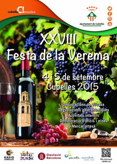 Cartell Festa de la Verema 2015