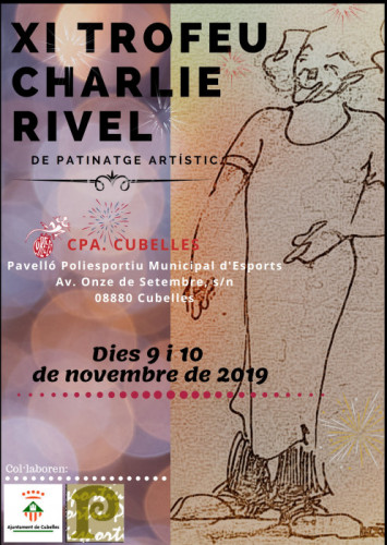 Cartell XI Trofeu Charlie Rivel de patinatge artístic