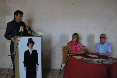 Joan Vidal durant la seva intervenció