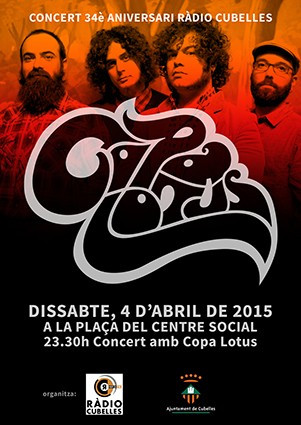 Cartell Copa Lotus 4 d'abril