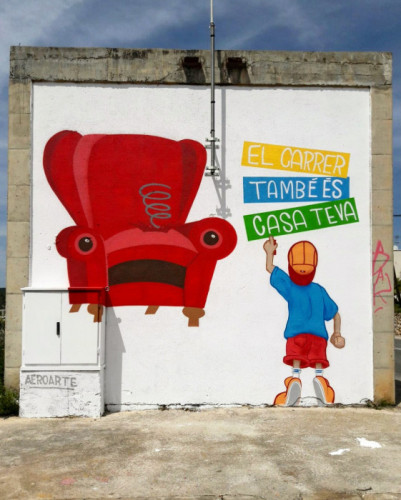 Mural carretera Mas Trader