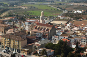 Vista general de Cubelles centre