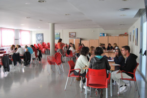 L'alumnat durant una de les classes